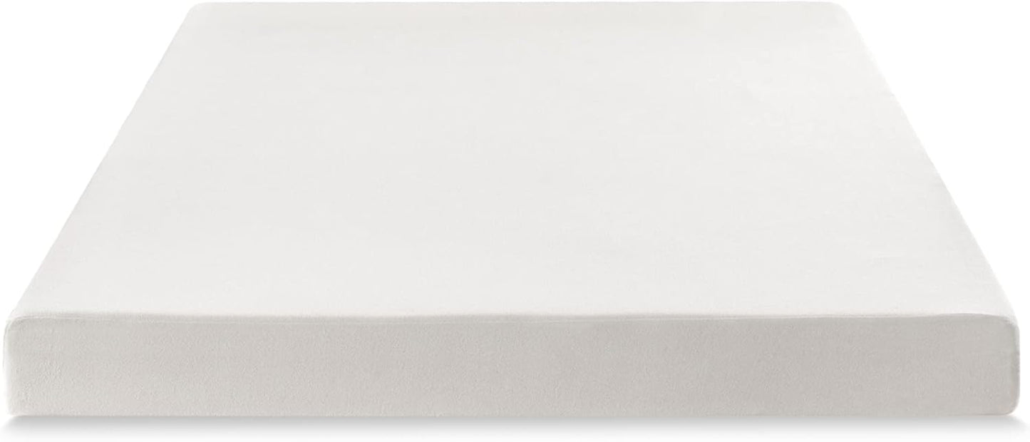 Best Price Mattress Full Mattress 6 inch Bed-In-A-Box, Green Tea Memory Foam White