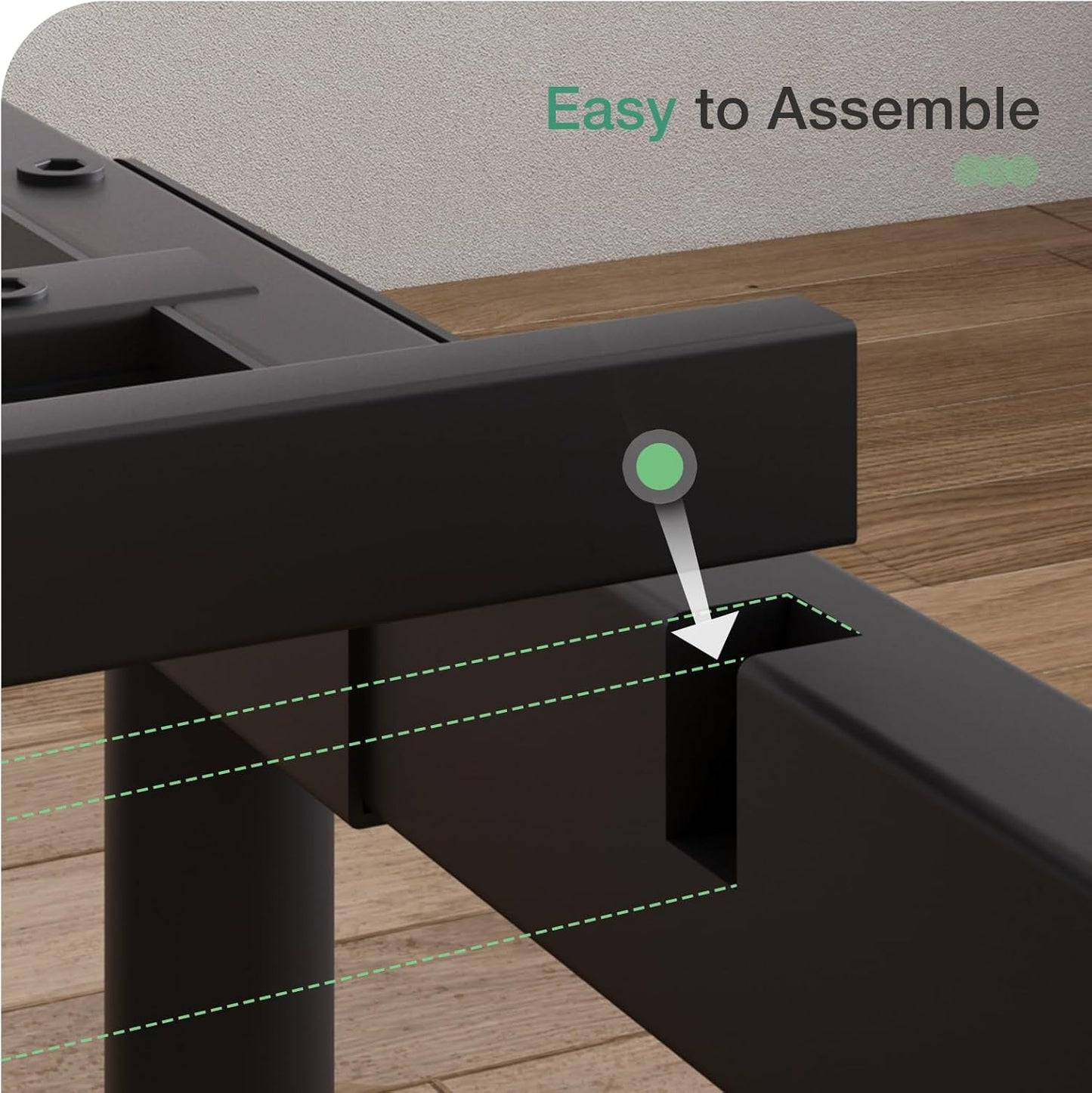 Novilla Full Size Bed Frame with Headboard and Footboard, 14 Inch Metal Platform Bed Frame, Under Bed Storage, Strong Metal Slats Support, Mattress Foundation No Box Spring Needed